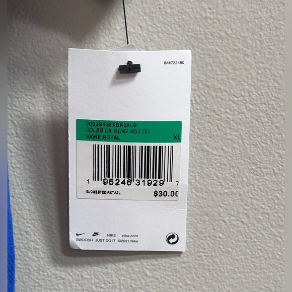 NEW Nike Duke Blue Devils Thank You Coach K Ring T-Shirt Men’s XL Royal Blue - Picture 4 of 8